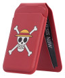 One Piece Kartenhalter Luffy Jolly Roger (Red) 10 cm
