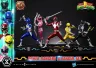 Mighty Morphin Power Rangers Premium Masterline Statuen 5er-Set 1/4 Deluxe Bonus Version 62 cm