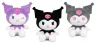 Hello Kitty Plüschfiguren Kuromi 16 cm Sortiment (12)