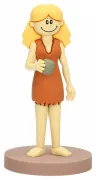 Es war einmal... Gummi-Minifigur Pierrette 9 cm
