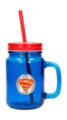 DC Comics Mason Jar Glas Superman Logo