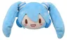 Snow Miku Fuwa Petit Plüschfigur Face Mascot