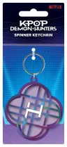KPop Demon Hunters Metall Schlüsselanhänger Spinner Huntrix 