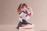 Strawberry 100% Desktop Cute PVC Figur Satsuki Kitaoji (School uniform Ver.) 18 cm