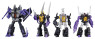 Transformers Dramatic Capture Series Actionfiguren 4er-Pack Decepticons Part 2