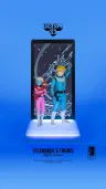 Ulysse 31 Neon Figur 1/9 Telemachus & Themis 20 cm