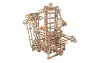 Ugears 3D-Holzpuzzle Murmelbahn mit Spiralaufzug