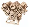 Ugears 3D-Holzpuzzle V8-Motor