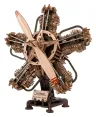 Ugears 3D Modellbausatz aus Holz R-5 Flugzeugmotor 25 cm