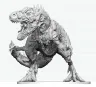 Dungeons & Dragons Nolzur's Marvelous Miniatures Miniatur unbemalt Tyrannosaurus Zombie 20 cm