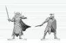 Dungeons & Dragons Nolzur's Marvelous Miniatures Miniatur unbemalt Todesritter & Todesritter-Aspirant 14 cm