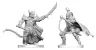 Pathfinder Battles Deep Cuts Miniatur unbemalt Scourge & Chain Hellknights 14 cm
