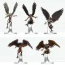 D&D Icons of the Realms Minifiguren Harpyien-Schwarm 20 cm
