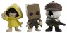 Little Nightmares II Minitooz 3er-Pack Mono, Six & Hunter 7 cm