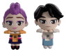 KPop Demon Hunters Vinyl Figuren Jinu & Rumi Monitor Buddiez 6 cm