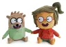 Regular Show Plüschfiguren 2er-Pack Valentine´s Rigby & Eileen 22 cm          