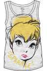 Disney Sublimation Girlie Tank Top Tinkerbell