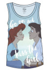 Arielle die Meerjungfrau Sublimation Girlie Tank Top Kiss The Girl