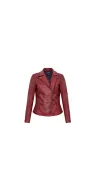 Batman v Superman Dawn of Justice Damen Lederjacke Superman Steel