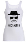 Breaking Bad Girlie Tank Top Heisenberg white
