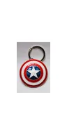 Marvel Comics Metall-Schlüsselanhänger Captain America Shield