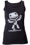 Little Big Planet Girlie Tank Top Logo