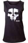 Call of Duty Ghosts Girlie Tank Top Skull