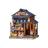 Miniature House Model Kit Fukuoka Mentaiko Kitchen 11 x 9 cm