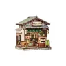 Miniature House Model Kit Kyoto Matcha Cottage 11 x 9 cm