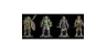 Mythic Legions Acryl-Standees 4er-Pack Villainous Set A 3 cm