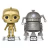 Star Wars POP! Vinyl Figuren 2er-Pack Concept Series: R2-D2 & C-3PO 9 cm