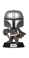 Star Wars: The Mandalorian and Grogu POP! Vinyl Figur The Mandalorian (Dual Wield) 9 cm