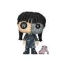 Wednesday POP! Televison Vinyl Figur Patchwork: Wednesday with Thing 9 cm