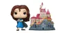 Die Schöne und das Biest POP! Town Vinyl Figuren Belle with Castle 9 cm