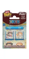 One Piece POP! Vinyl Figuren 2er-Pack Monkey D. Luffy & Nami 2 cm
