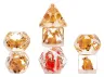 Weihnachts Resin Würfel Set Reindeer & Santa