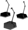 The Simple Stand Mini Nendoroid More Figurenständer Black 3er-Pack 
