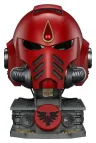 Warhammer Replik Blood Angels MkX Helm & Displayständer 44 cm