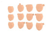 Megami Device M.S.G 08 Zubehör Set 1/1 Face Set Buster Doll Skin Color D