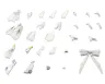 Kotobukiya M.S.G. Model Kit Zubehör-Set Mecha Supply Y32 Expansion Armor Type E Dress Ver. White