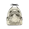 Alice in Wonderland Embroidered Floral Mini Backpack
