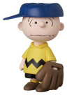 MLB × Peanuts UDF PVC Figur Los Angeles Dodgers Charlie Brown 9 cm