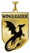 Fourth Wing Schlüsselanhänger Wingleader 14 cm