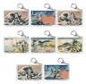 Katsushika Hokusai x Hatsune Miku Acryl Schlüsselanhänger Blind Box Sortiment (8) 