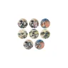 Katsushika Hokusai x Hatsune Miku Ansteck-Buttons 6 cm Blind Box Sortiment (8) 