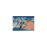 Hatsune Miku x Katsushika Hokusai iXima Postcard Fine Wind, Clear Morning (Chibi Character) (10)