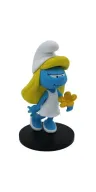 Die Schlümpfe Statue Schlumpfine mit Blume 12 cm