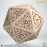 Der Hobbit Spindown Jumbo Würfel Terra TCG D20