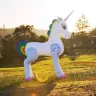 Aufblasbares Einhorn Life-Size 198 cm
