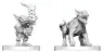 Pathfinder Battles Deep Cuts Miniatur unbemalt Goblin Commando & Goblin Dog 13 cm